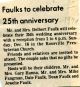 Anniversary- Faulk, Delbert and Leona 1